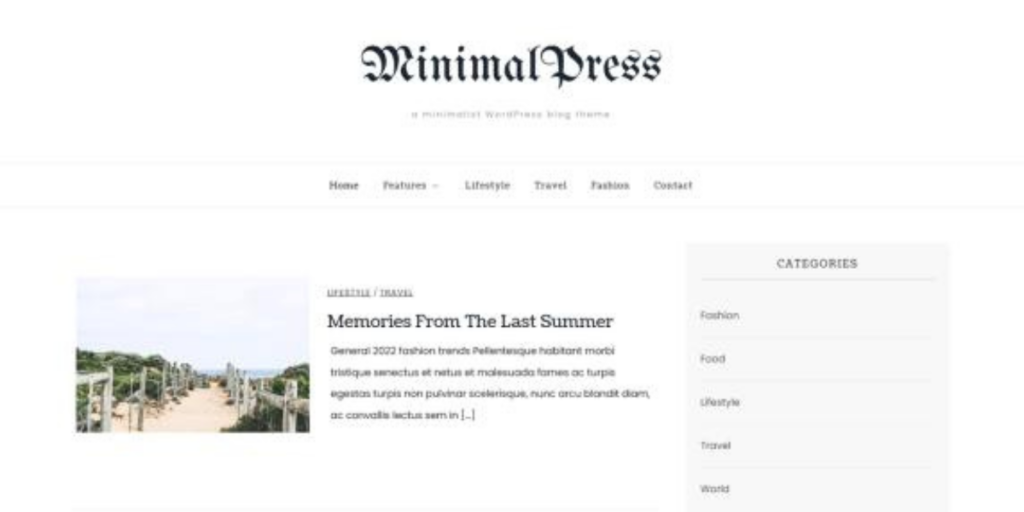 minimalpress-wordpress-theme